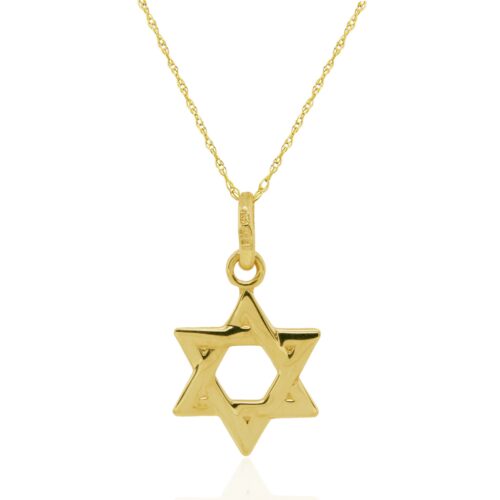 9ct Star of David Pendant and Chain