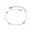Hot Diamonds October-Rose Quartz Oval Cabochon Cut Bracelet