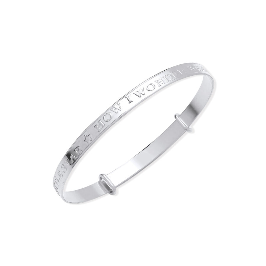 Children's Sterling Silver Expandable Bracelet