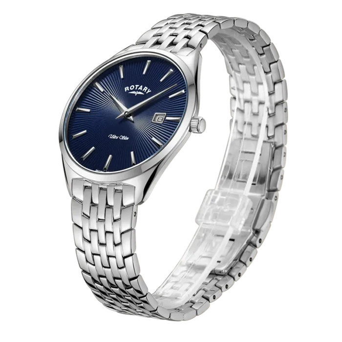 Gents Rotary Ultra Slim Bracelet Watch - Image 2