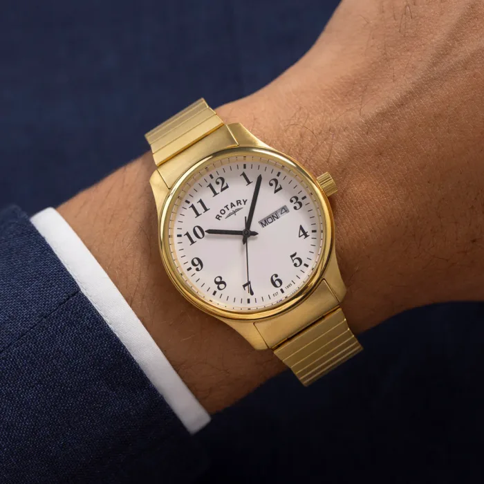 Gents Rotary Expander Bracelet Watch - Image 2