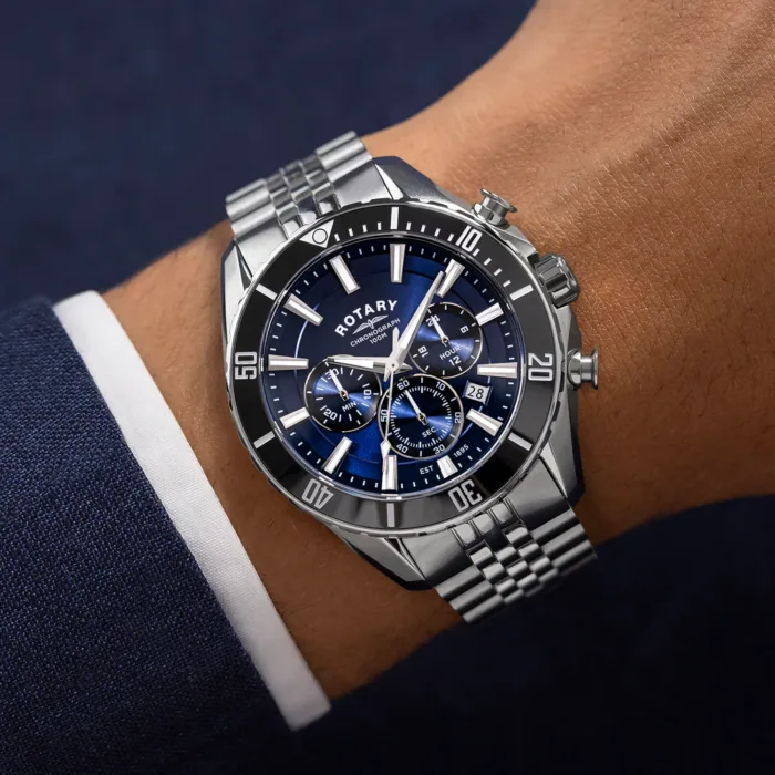 Gents Rotary Apex 100 Chronograph Watch - Image 3